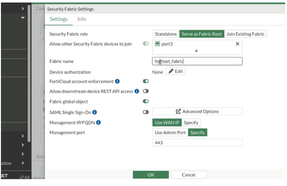 FortiAnalyzer 연동