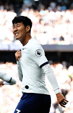 손흥민 선수 사진