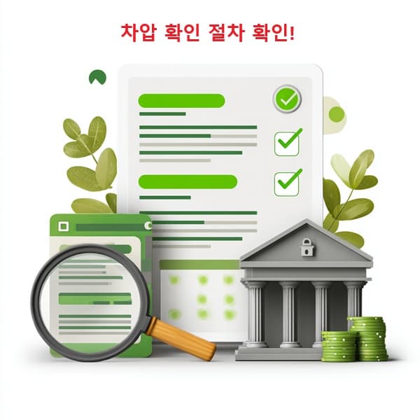 차압 여부를 확인하는 절차를 시각화한 인포그래픽