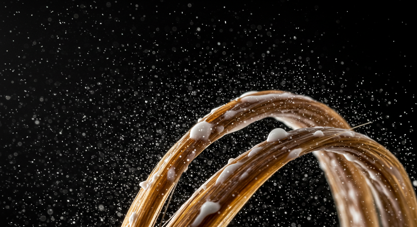 열에 반응하는 헤어제품 입자