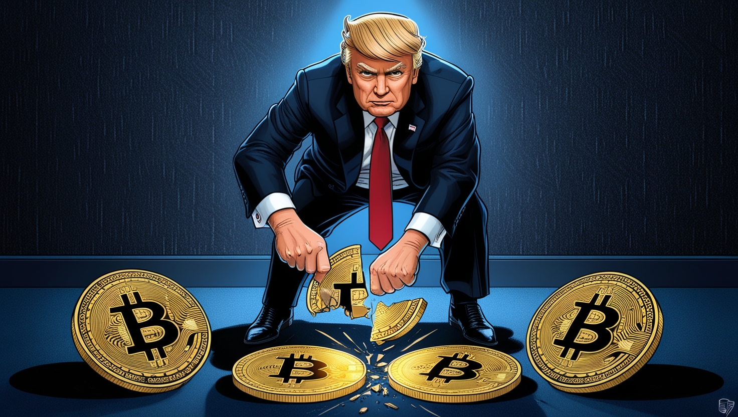 트럼프 비트코인 하락