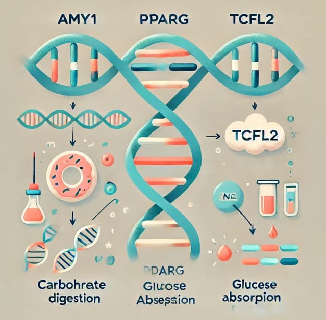 유전자 분석으로 탄수화물 대사 능력 파악하기