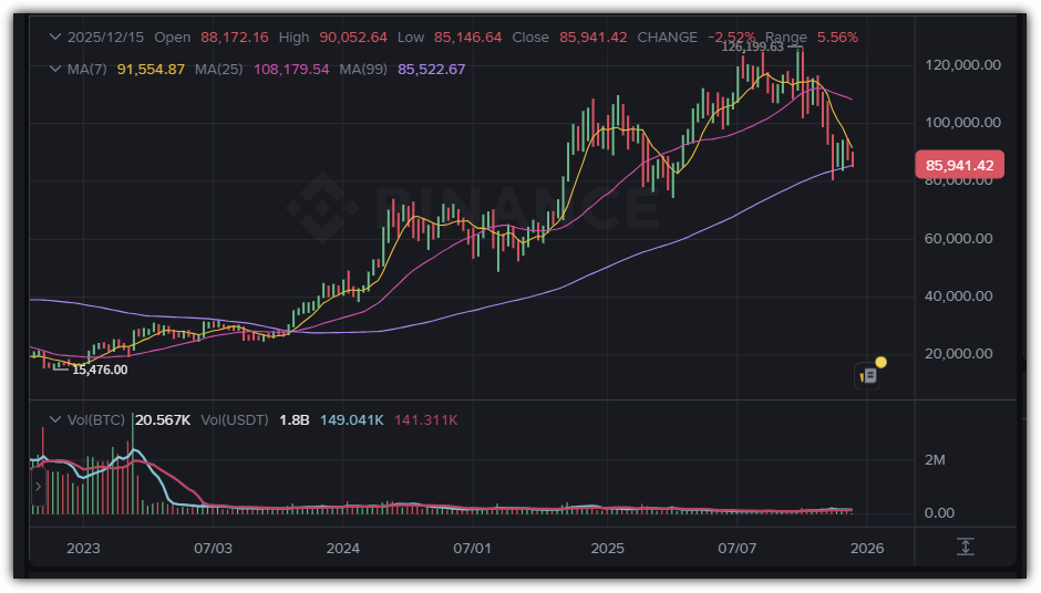2024-2025 비트코인 시세 변화