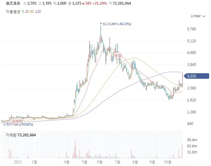 위즈코프-차트