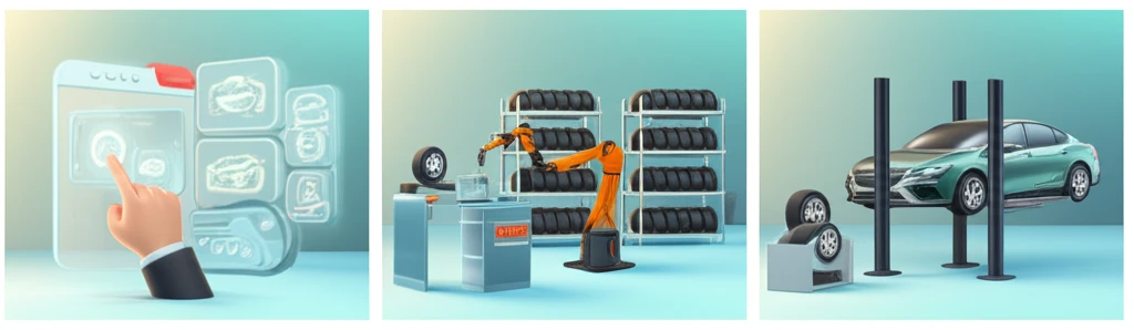 타이어 호텔 가격 이용 절차 보관 환..