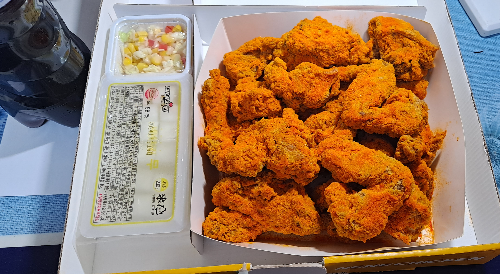 매콤치즈스노윙구성