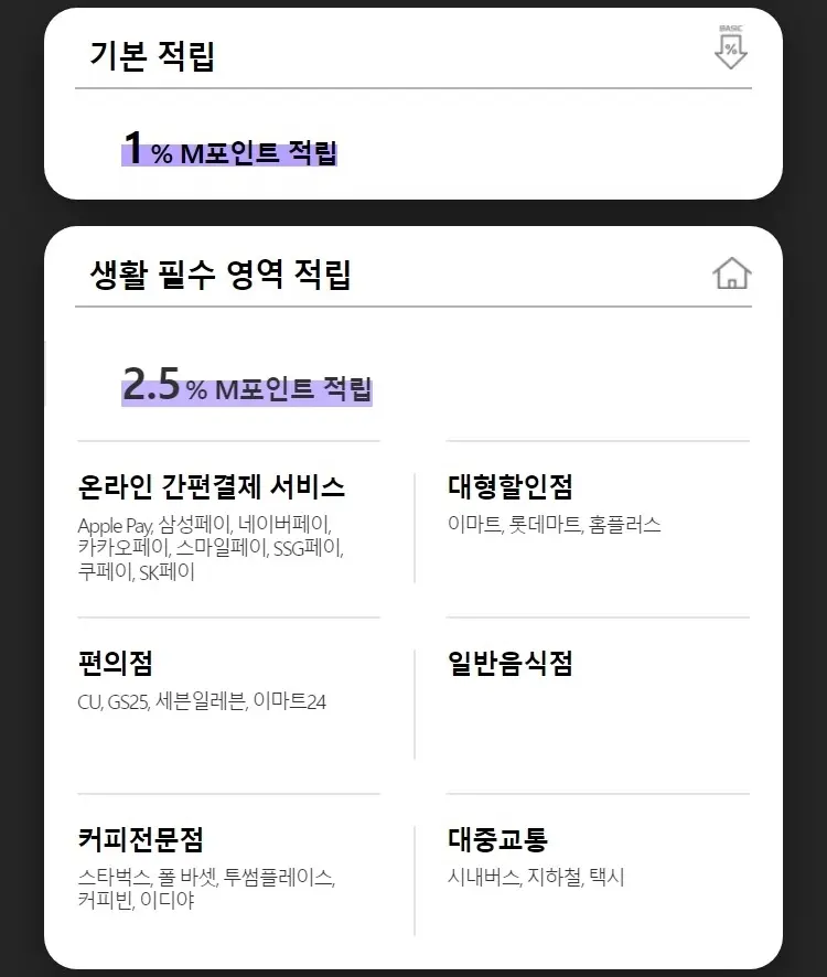 현대카드-제로-에디션2-포인트형-혜택