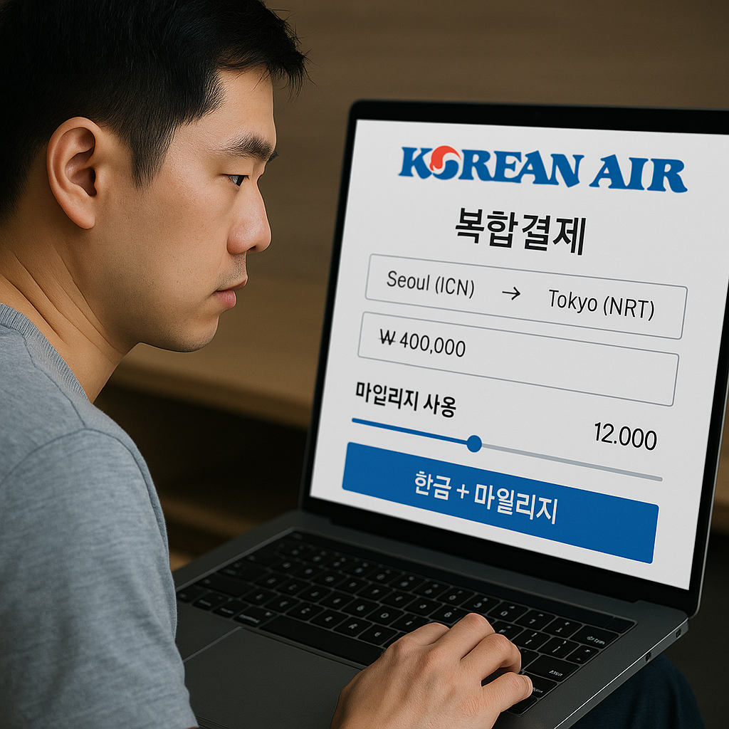 대한항공 복합결제