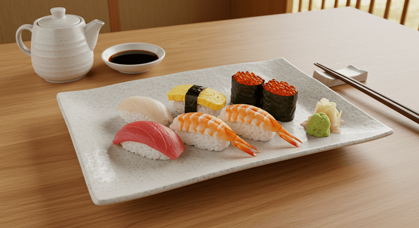 1. 스시 미도리 긴자점 &ndash; 현지 직장인들이 찾는 합리적 초밥