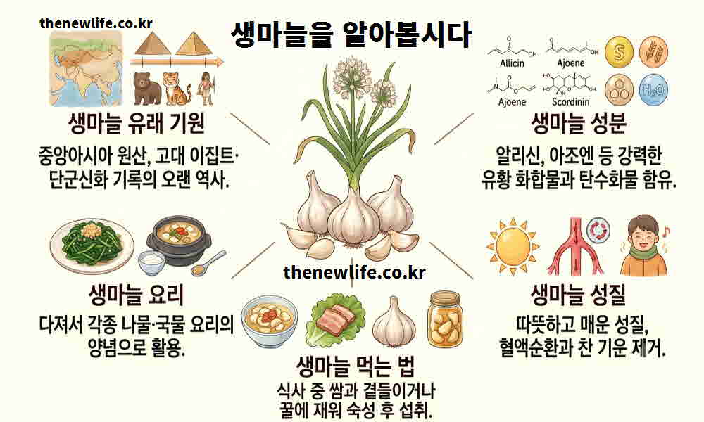 생마늘 효능 기본정보