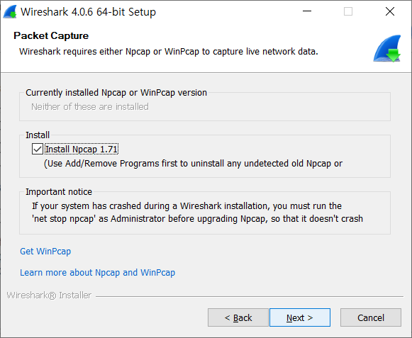 Wireshark Setup7