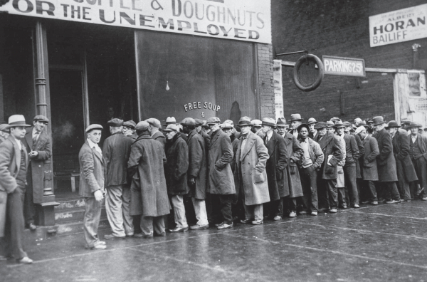 대공황 당시 미국의 상황