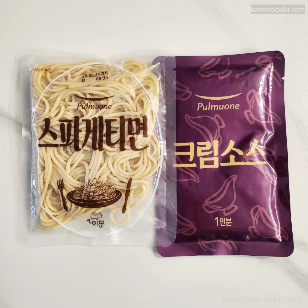 풀무원-까르보나라-크림파스타-내용물