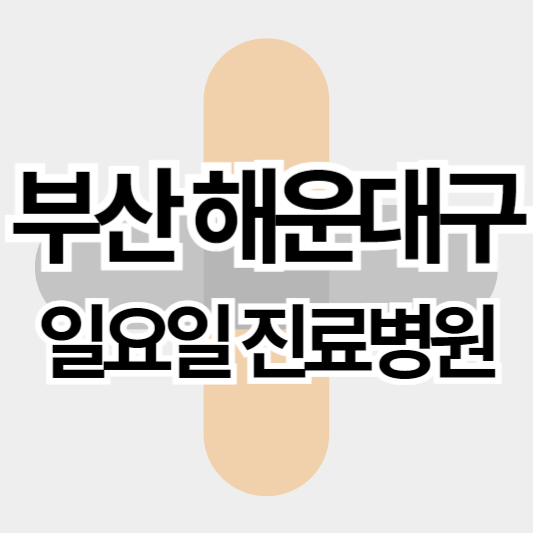 부산해운대구_일요일진료병원_썸네일