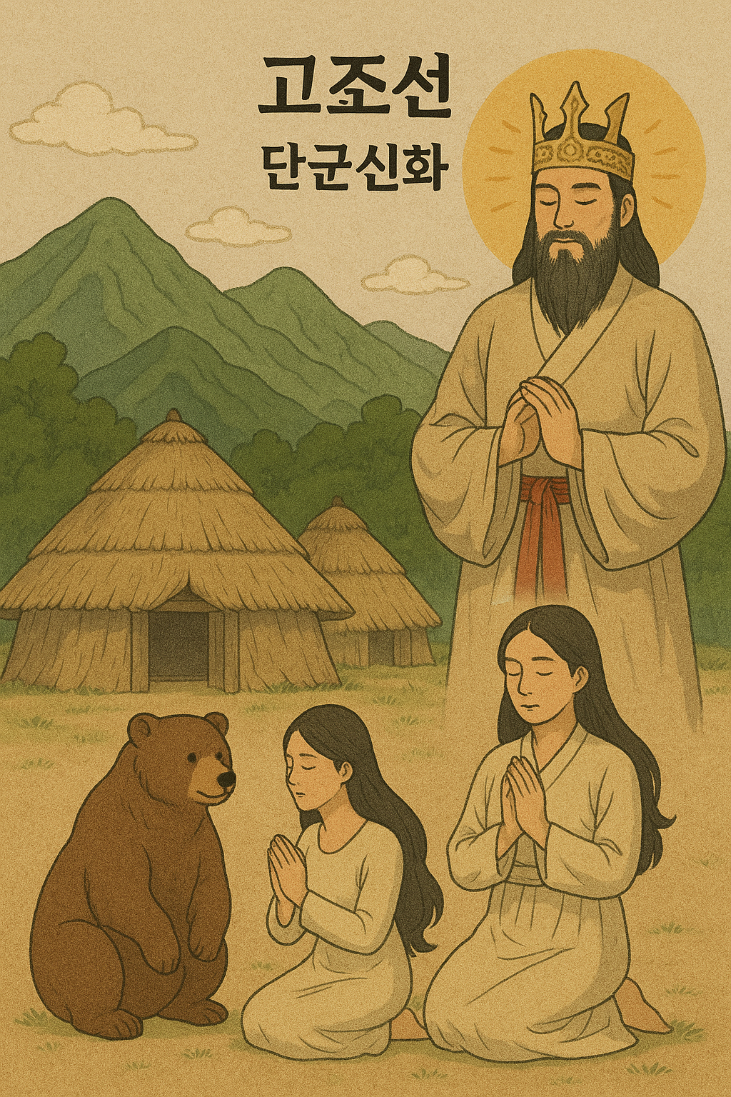 고조선의 건국과 단군신화 – 신화 속에서 깨어나는 역사