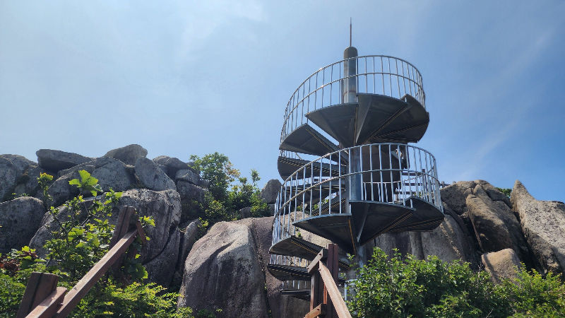 고당봉 회전 계단