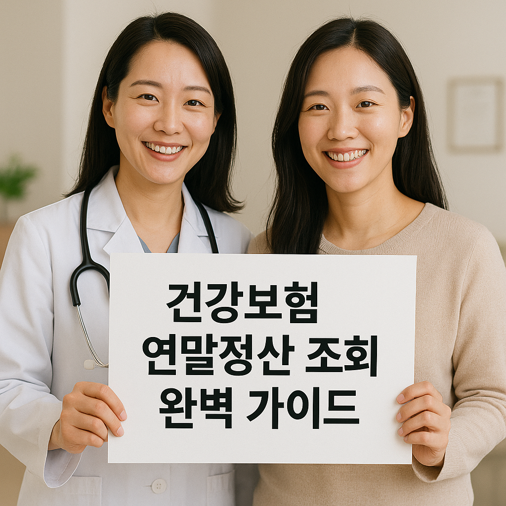 건강보험 연말정산 조회 완벽 가이드