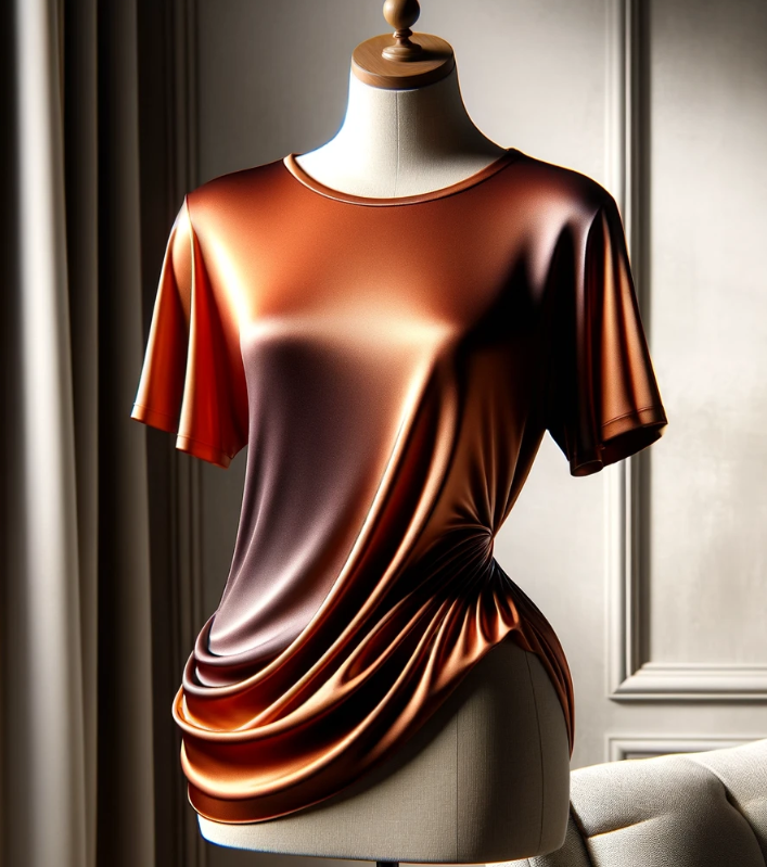 레이온 소재 티셔츠