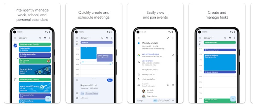 Google Calendar앱 기능