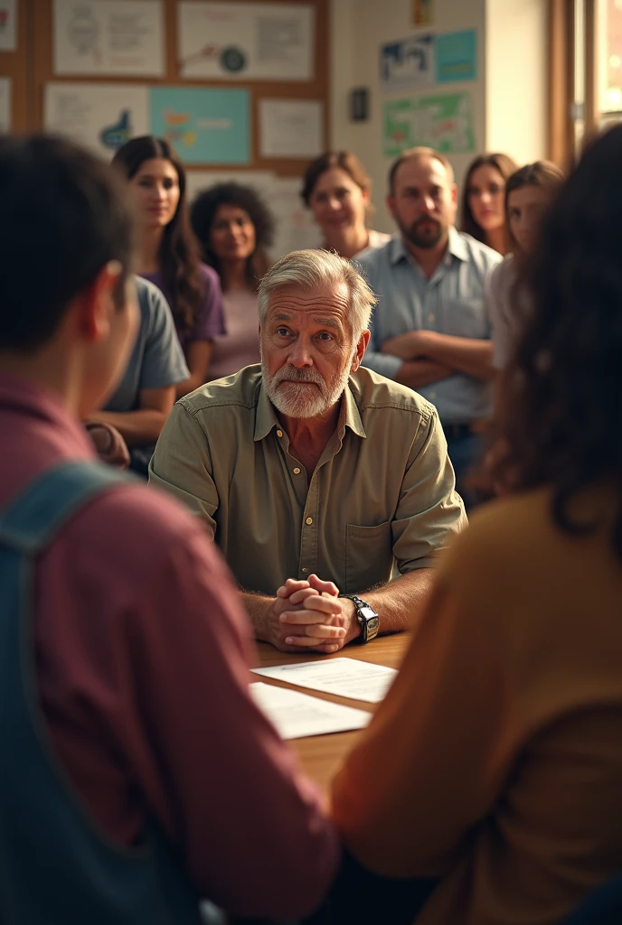 경매고수에게 강의를 받는 사람들 이미지