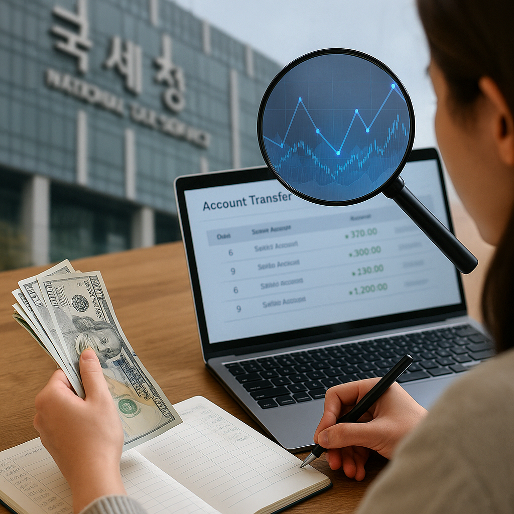가족 간 계좌이체 50만원도 조사? AI 세무조사 전면 시행