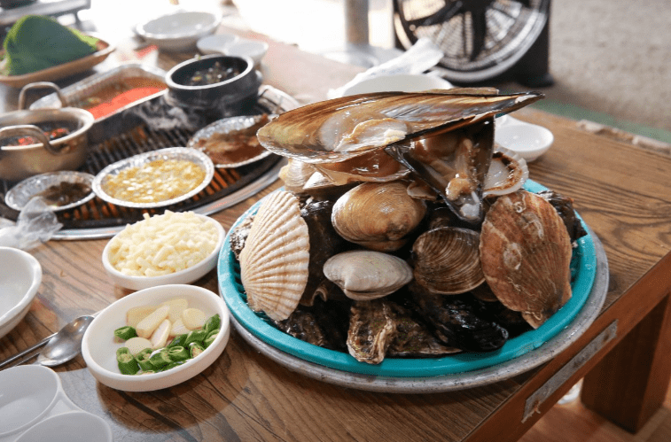 삽교호 조개구이 맛집 "갯마을조개구이" 음식사진