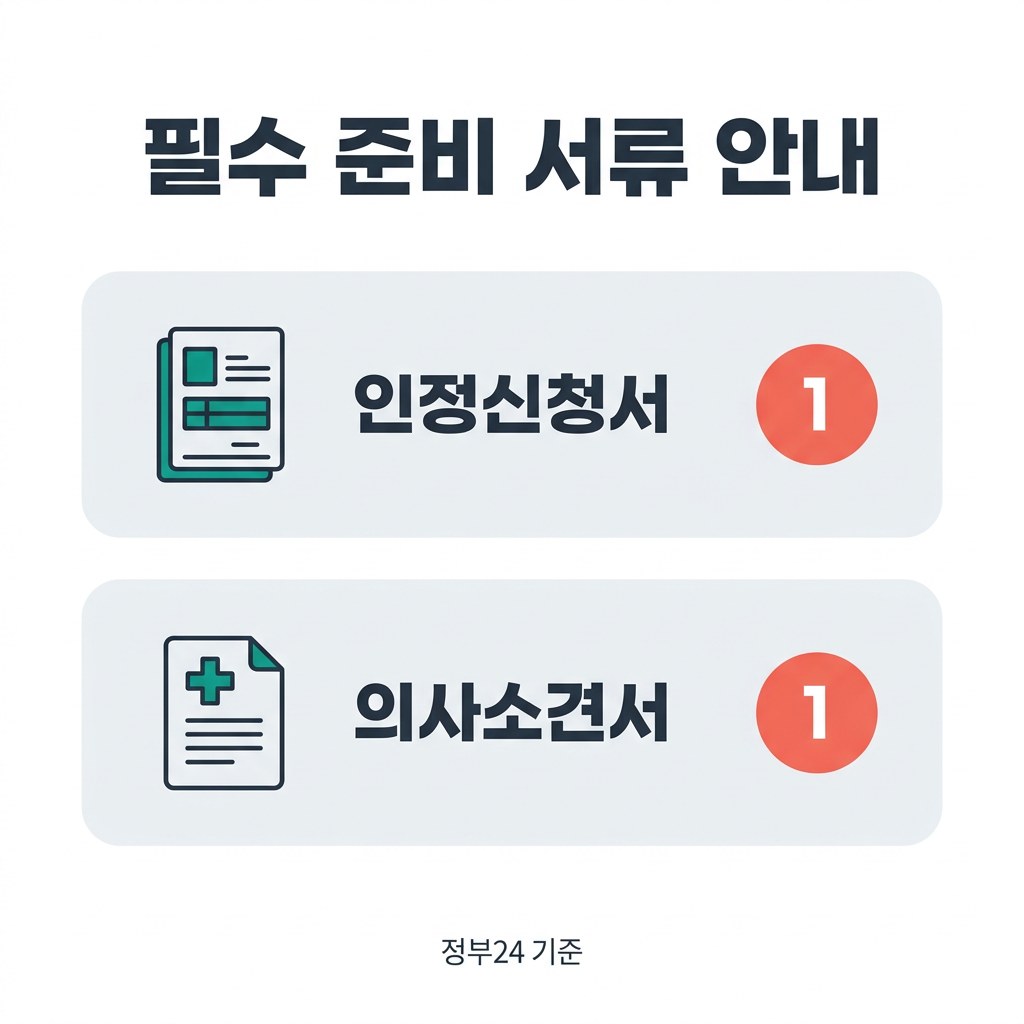 노인장기요양보험 홈페이지 필수 준비 서류 안내