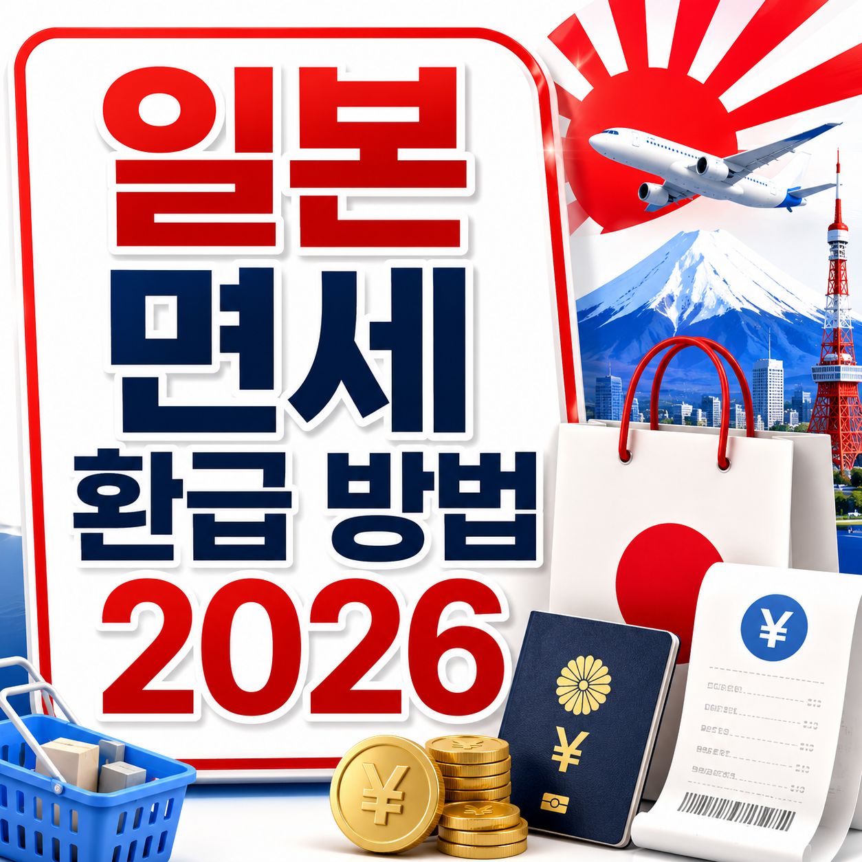 일본 면세 환급 방법 2026