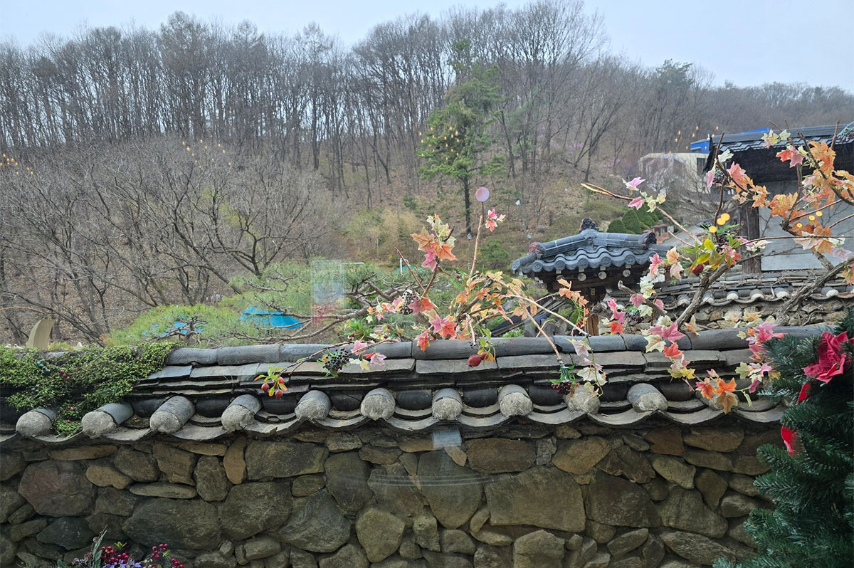 창 밖으로 보이는 모습