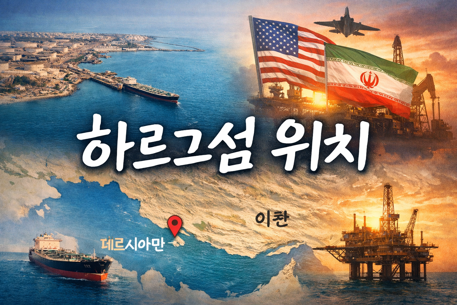 하르그섬 위치 어디길래? 미국&middot;이란 긴장 속 핵심 석유 수출 기지