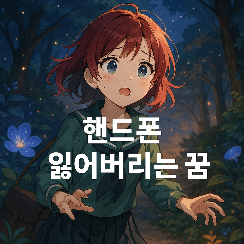 핸드폰 잃어버리는 꿈 해몽