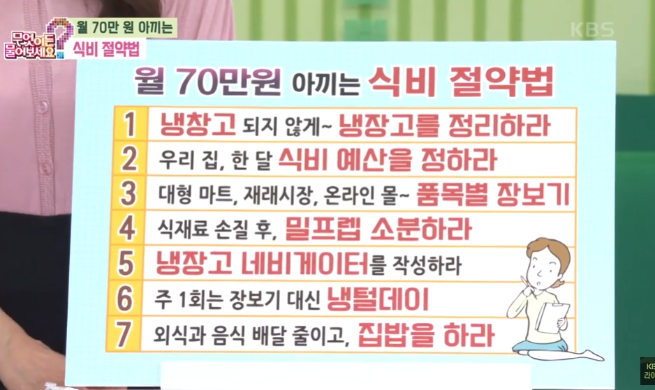 식비 줄이는 방법