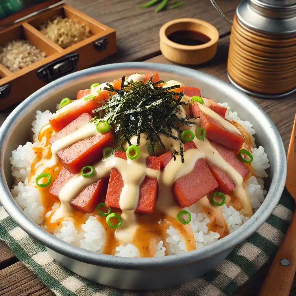 캠핑용 참치마요덮밥