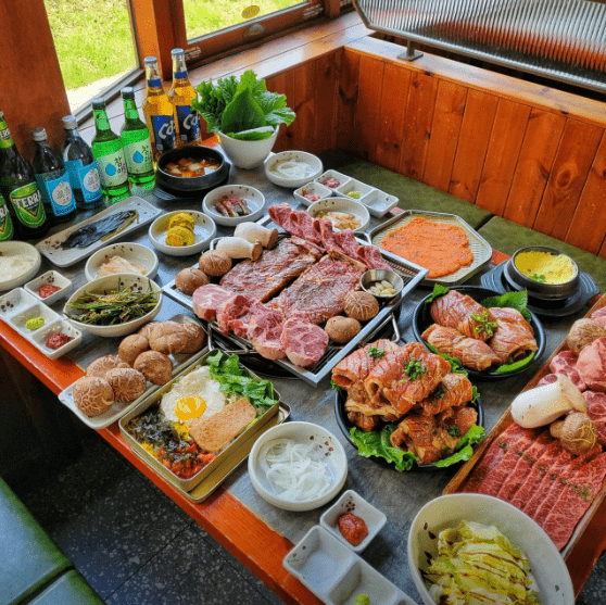 인천 서구 맛집 "청라꽃갈비 청라본점" 음식