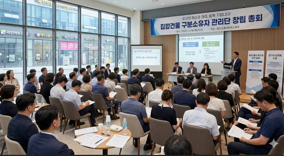 관리단총회 사진