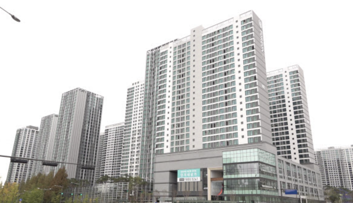 올림픽파크포레온-아파트-모습