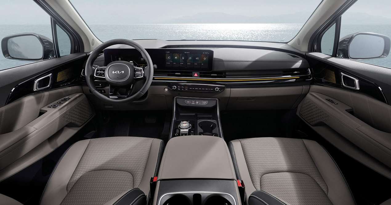 2024 카니발 하이브리드 실내디자인