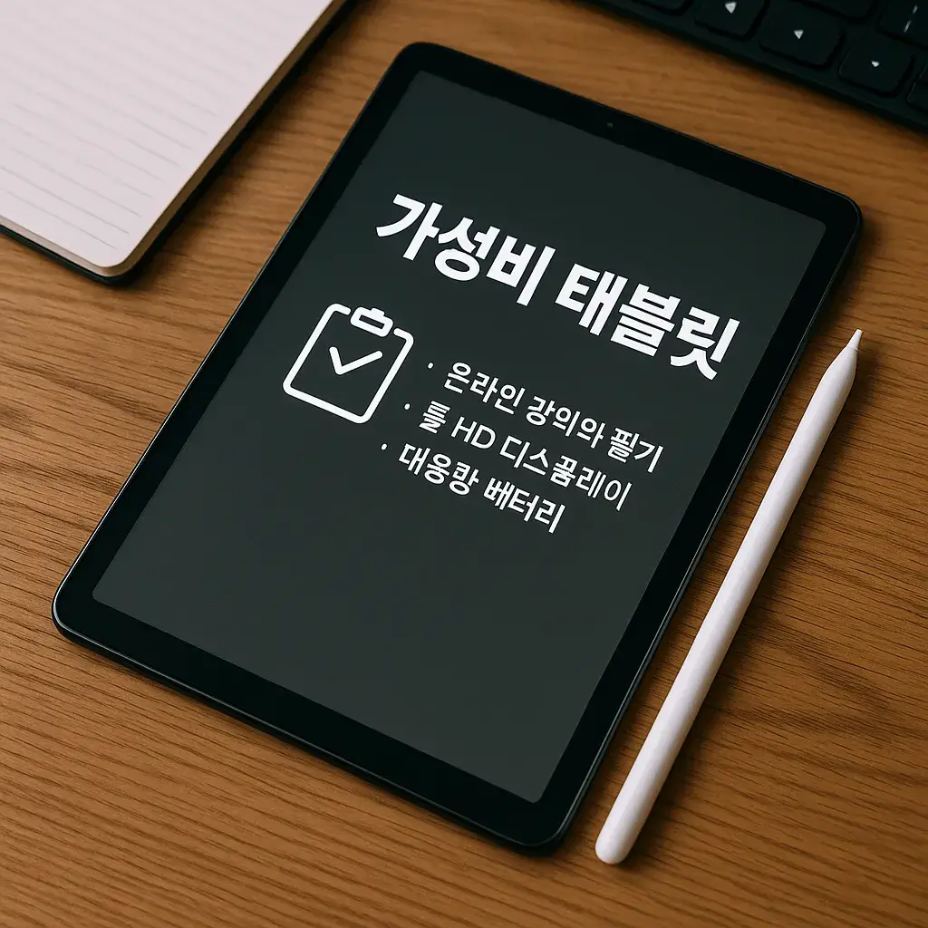 수업용 가성비 태블릿 추천