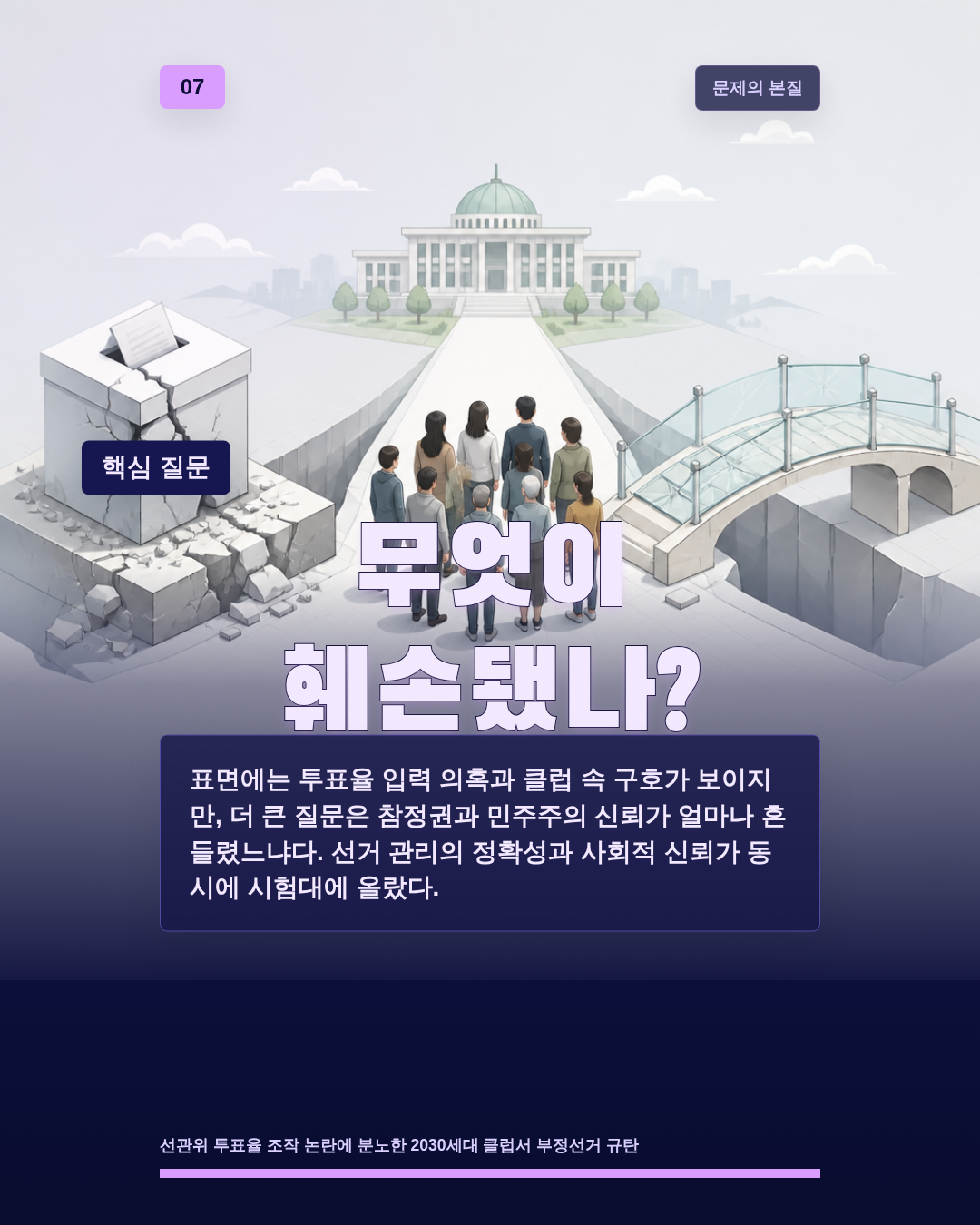 무엇이 훼손됐나?