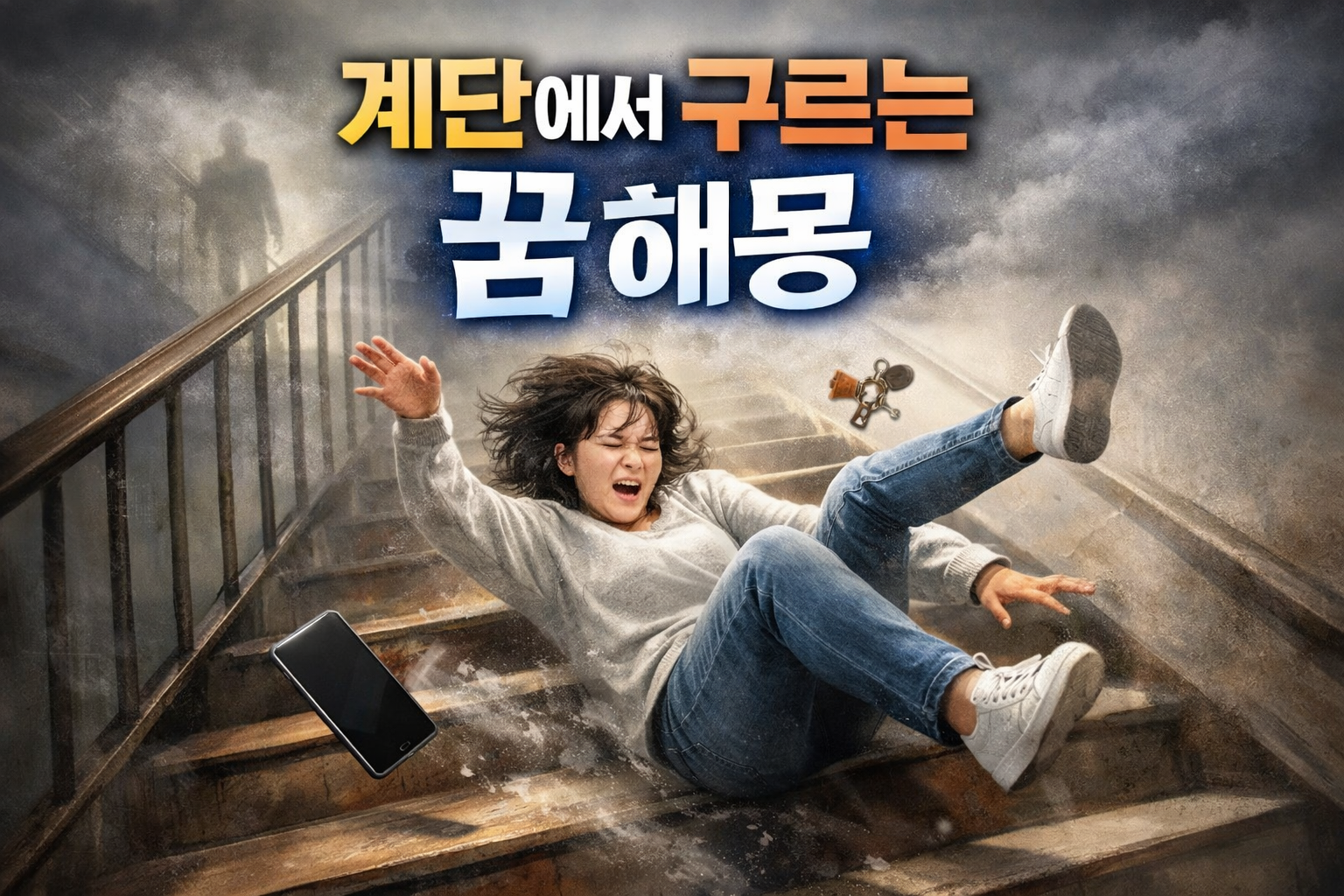 계단에서 구르는 꿈