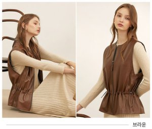 씨티지 city Gee이태리 가죽베스트