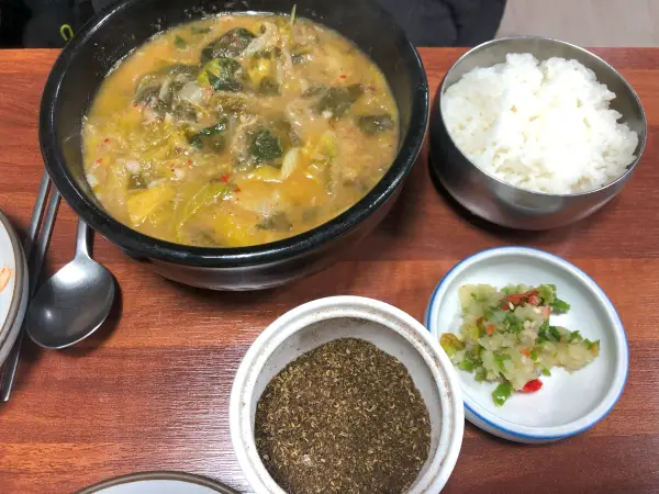 추어탕 한 그릇