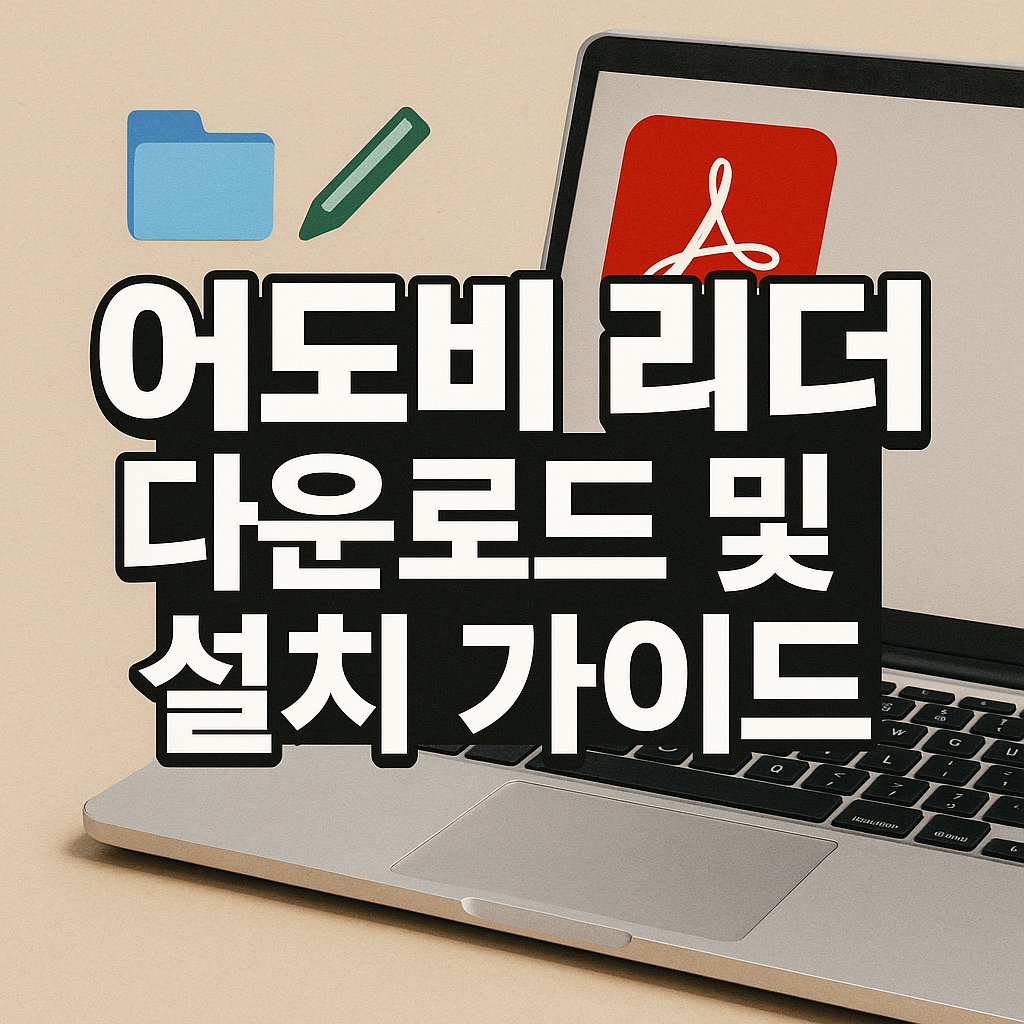 어도비 리더 설치 가이드