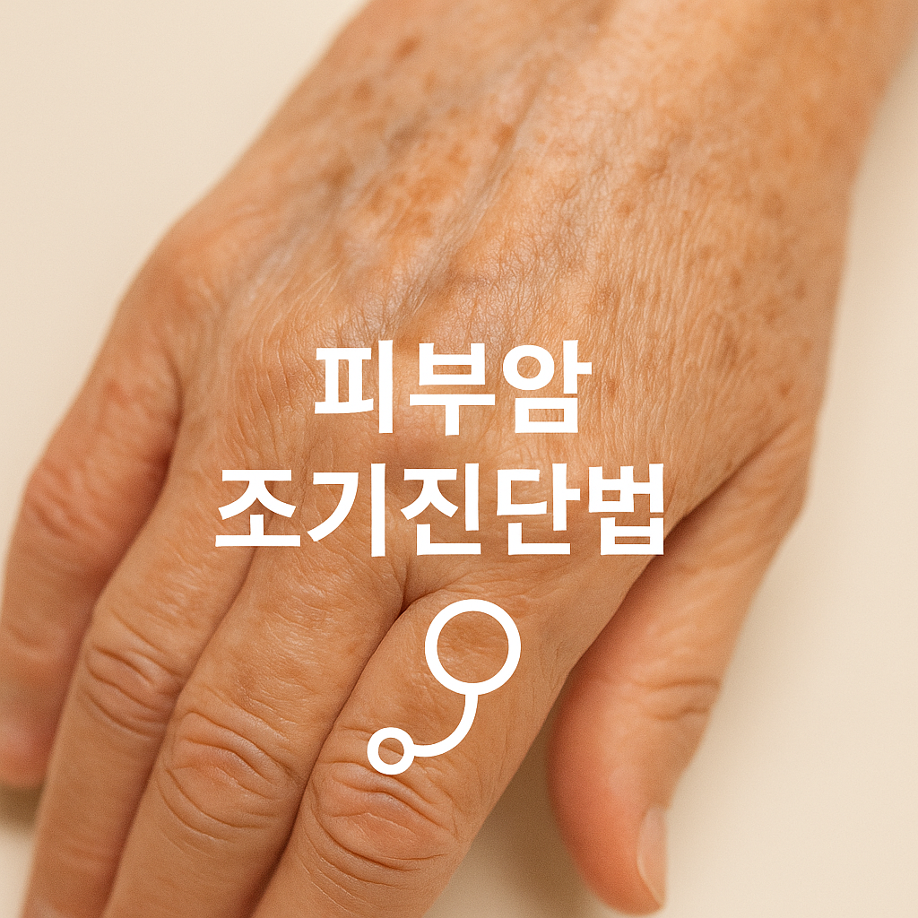 단순한 점이 암이 될 수도⚠️ 60세 이상이라면 꼭 알아야 할 피부암 조기 진단법