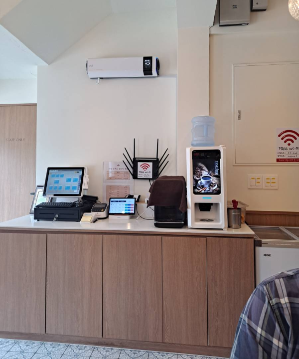 쯔왕돈까스 카운터