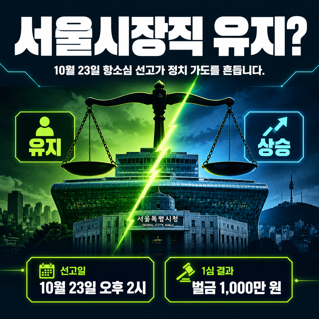 서울시장직 유지?