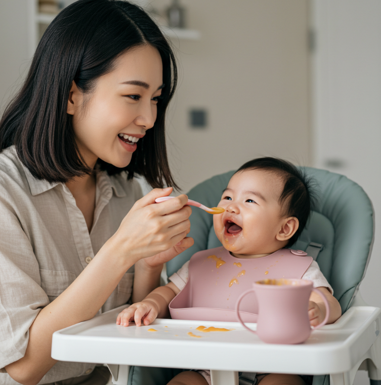 8~9개월: 기기와 낯가림