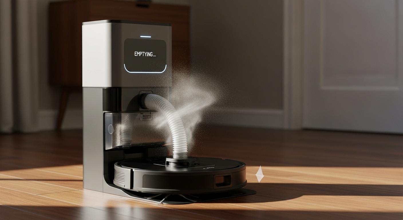 배터리 자동 먼지비움 로봇청소기 내돈내산 후기