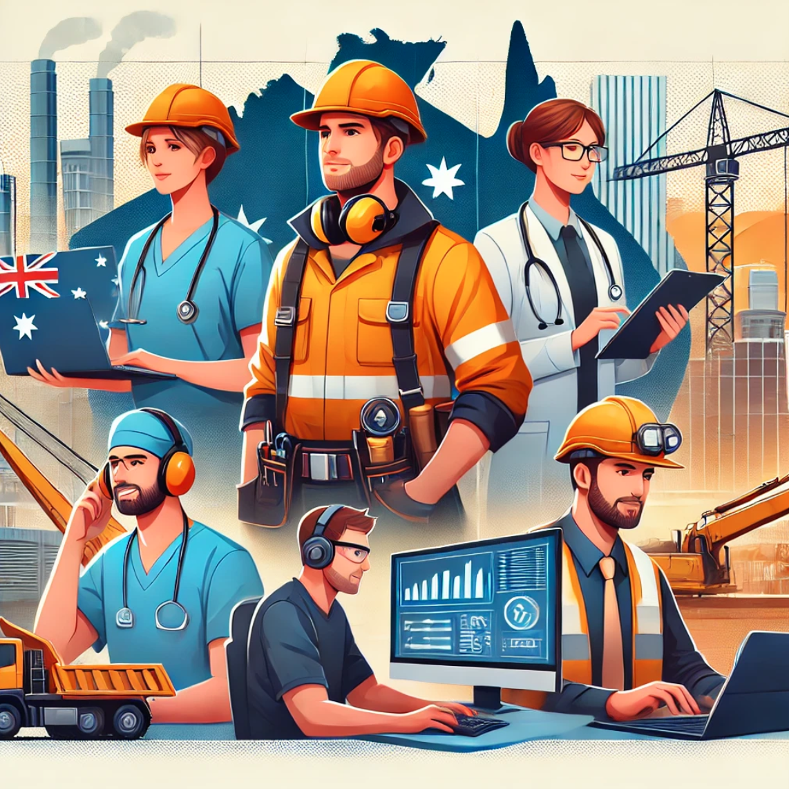 호주 워킹홀리데이의 고수익 일자리 사진