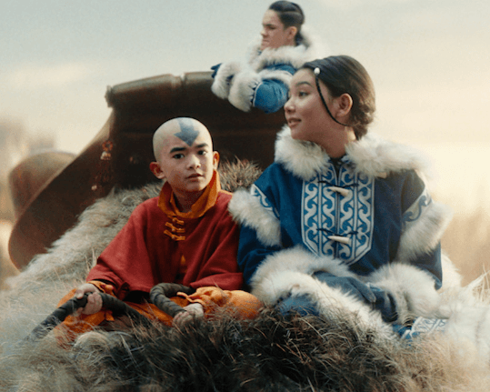 아바타 아앙의 전설 중 한 장면